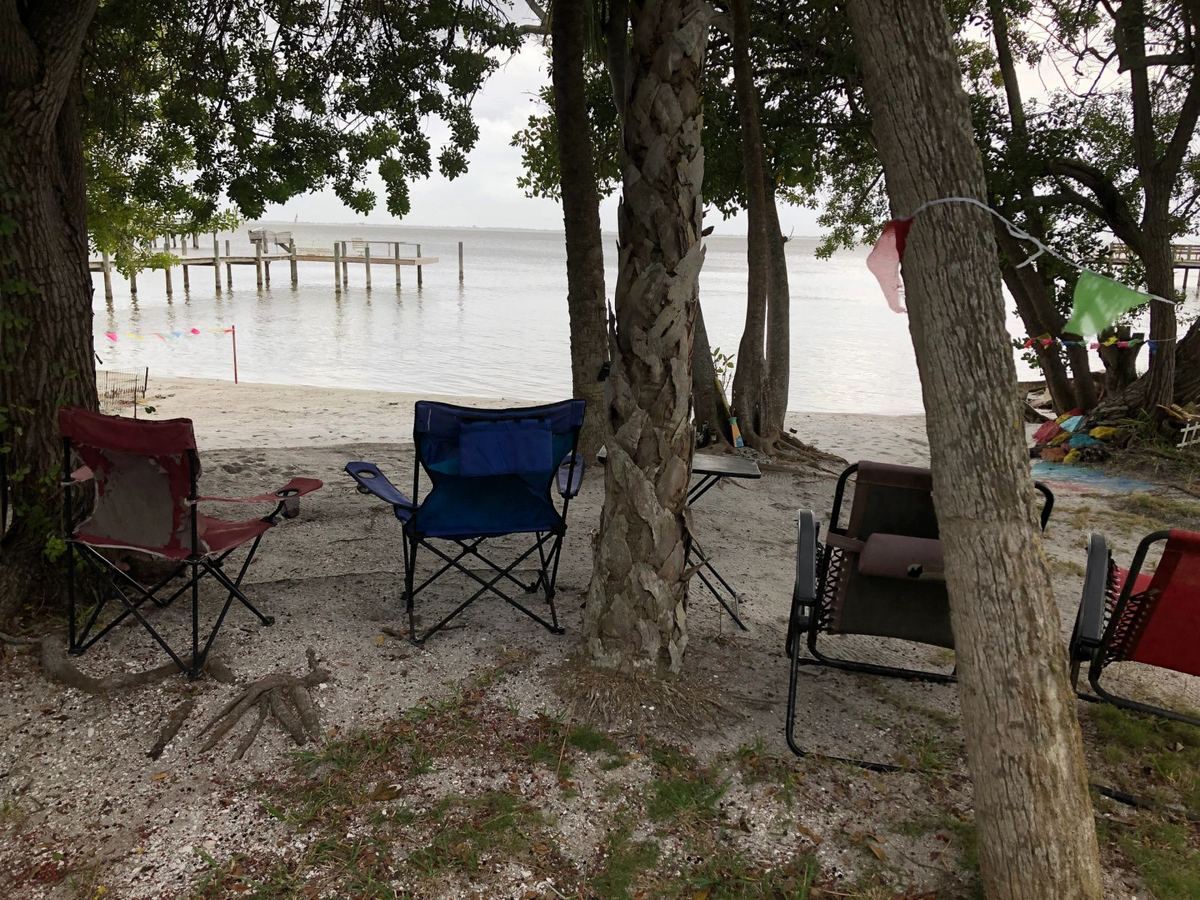 Waterfront RV lots at Carvers Cove